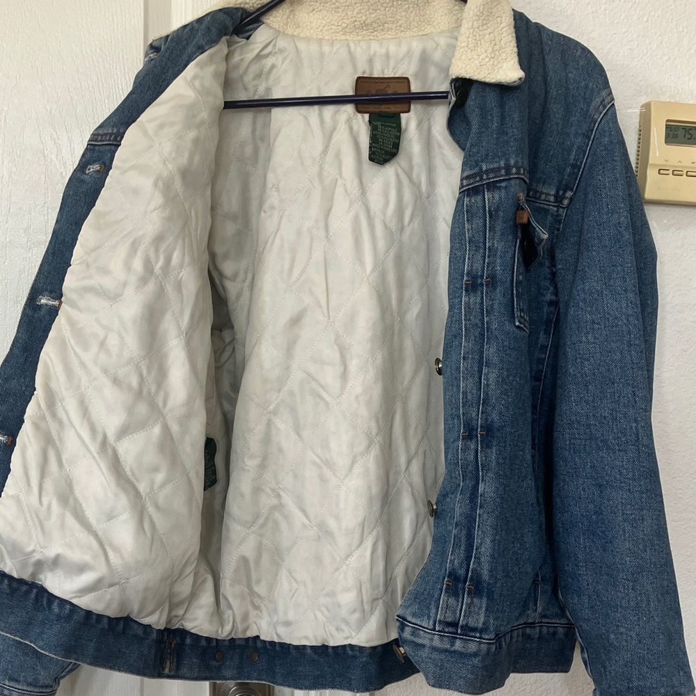Ralph Lauren Equestrian Denim lined Jacket Cotton - Picture 10 of 17